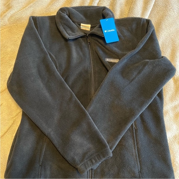 NEW! Columbia Mount Canon Full Fleece Women’s Zip Up Jacket XL - Picture 2 of 5